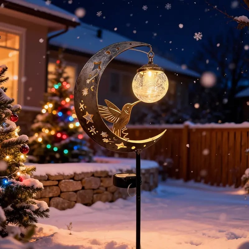 GlowCharm – Aurinkokennokäyttöinen LED-perhoskoriste puutarhaan