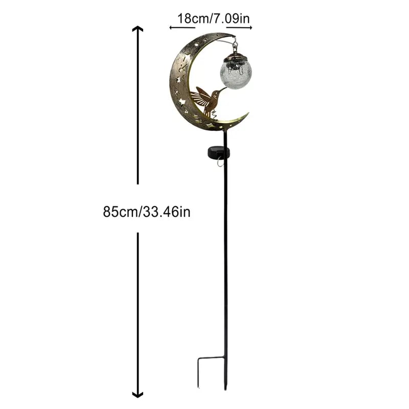 GlowCharm – Aurinkokennokäyttöinen LED-perhoskoriste puutarhaan