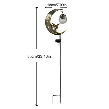 GlowCharm – Aurinkokennokäyttöinen LED-perhoskoriste puutarhaan