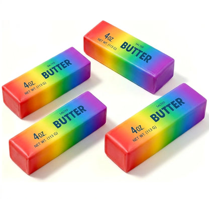 Butter Stick Squishy 4-Pakkaus: Valitse Neljästä Väristä
