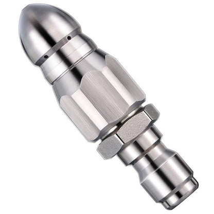 🔩  Ruostumattomasta teräksestä valmistettu viemärinpuhdistussuutin – Poistaa tukokset ja ehkäisee niitä tehokkaasti 💦🚿