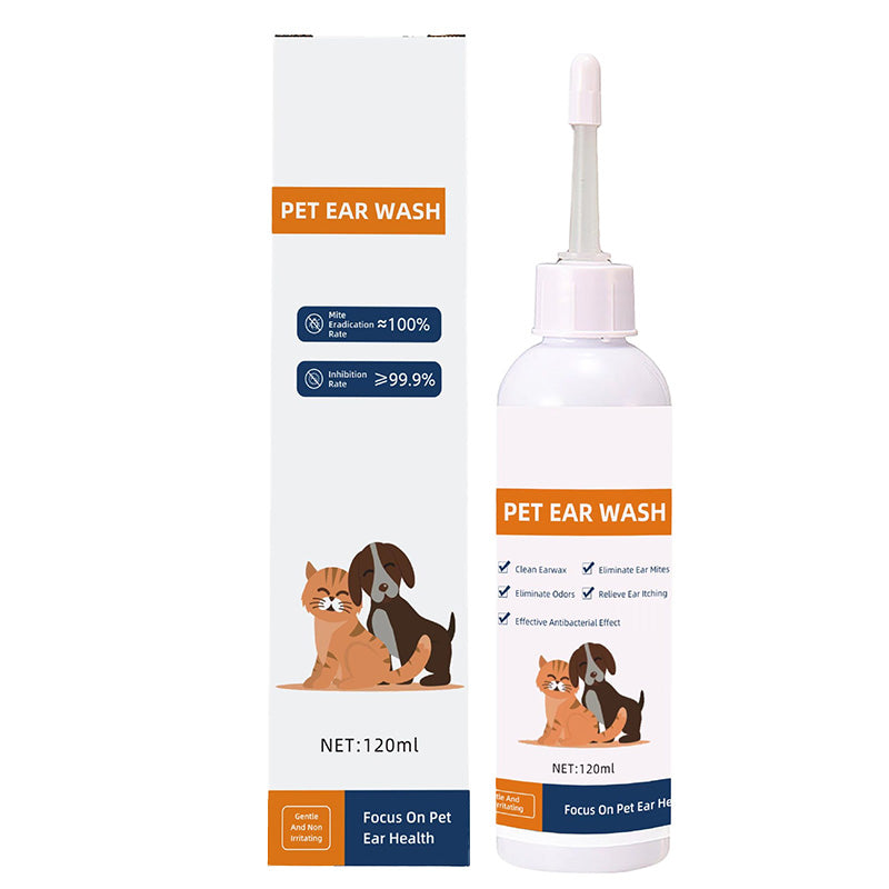 🐾 OSTA 2, SAAT 1 ILMAISEKSI! ✨ Korvanpuhdistusaine lemmikeille – Mieto ja rauhoittava aloe vera -koostumus koirille ja kissoille, ehkäisee tulehduksia ja pahaa hajua 🌿👂