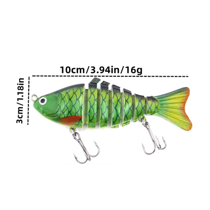 🐟 Moniosainen bioninen uiva kalastusviehe – Realistinen liike, houkutteleva muotoilu & ihanteellinen suurten kalojen nappaamiseen 🌊