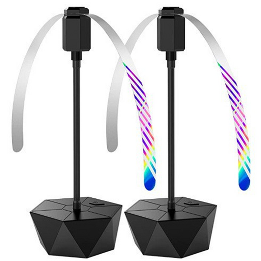 Ladattava USB Kärpäkseenkarkotin-Tuuletin – Sisäänvedettävä / Kokoontaitettava Hyönteiskarkotin Ulkokäyttöön